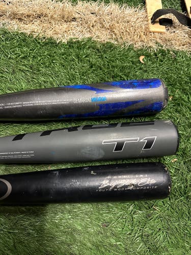 Demarini Voodoo USA Baseball bat 30” + 31” True + 31” composite wood