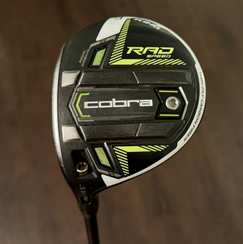 Men's 2021 Left Hand Stiff Flex 3 Wood RADSpeed Fairway Wood