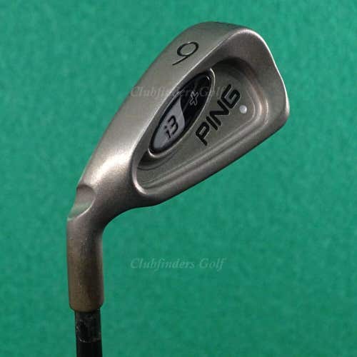 LH Ping i3+ Silver Dot Single 6 Iron TFC 189H Graphite Soft Regular DEMO