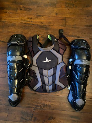 All Star System 7 Axis Catcher's Set