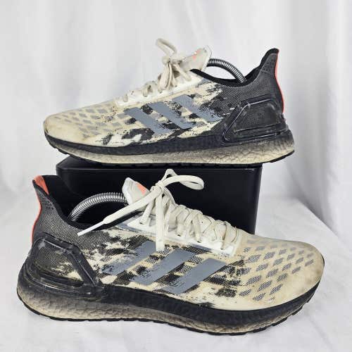Adidas Shoes Womens 10 Ultraboost PB White Black Running Sneakers EG0422
