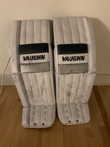 Vaughn Velocity Goalie Leg Pads Pro Stock NHL