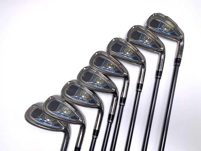 Taylormade Burner Plus Iron Set 5-PW+AW+SW REAX 50g Ladies Graphite Womens RH