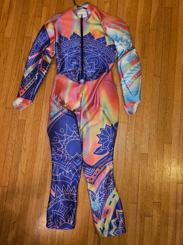 Girls Used Large Spyder Ski Suit FIS Legal