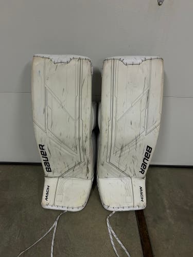 Bauer MACH Leg Pads, Bauer Large.