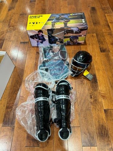 New Easton Gametime Elite III YouthCatchers box set.