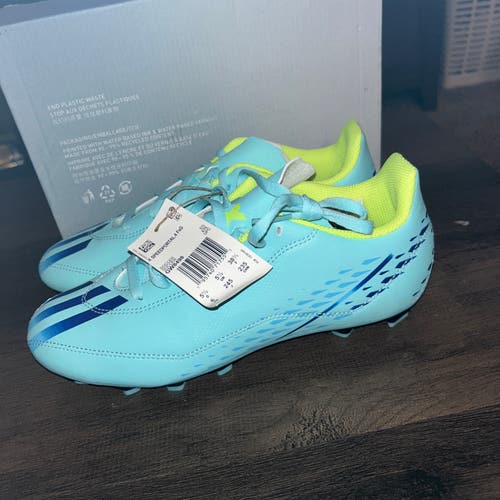 Womens SZ 6 Adidas X Speedportal.4 FxG Men’s Soccer Shoes Blue GW8492