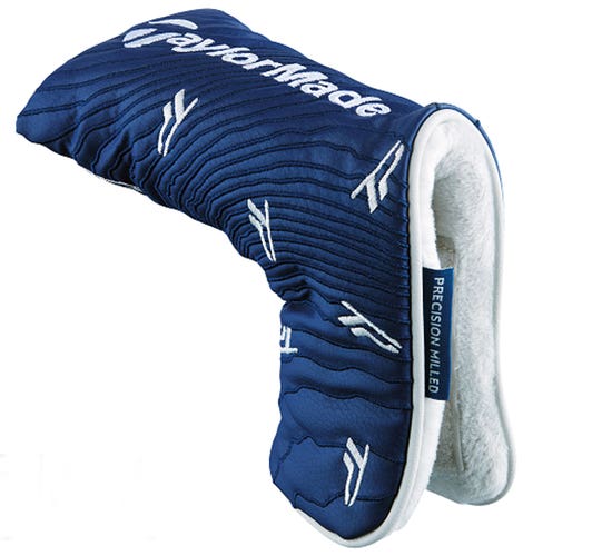 NEW TaylorMade TP Hydroblast Blue/White Blade Golf Putter Headcover