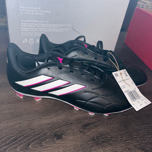 SZ 6 WMN Adidas Copa Pure.4 FxG Soccer Cleats Black Pink White GY9041