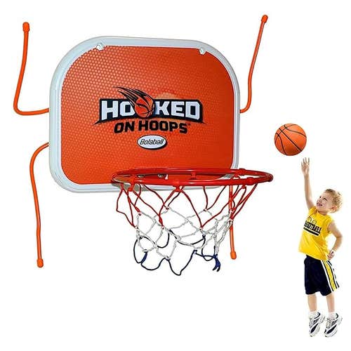 Indoor & Outdoor Mini Basketball Hoop-Hooks Set for Kids | 317594