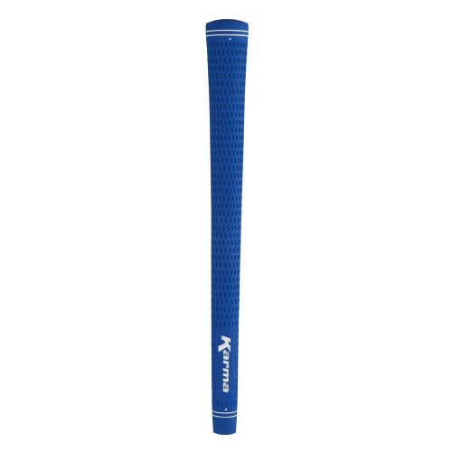 Karma Golf Velour Golf Swing Grips Classic Rubber  - BLUE- MIDSIZE (+1/32")