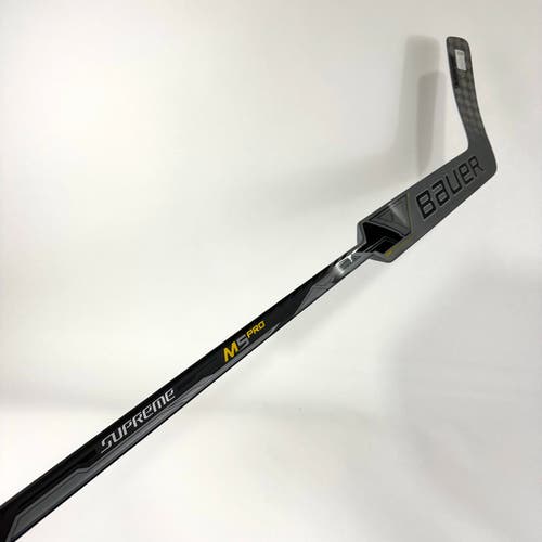 Brand New Regular Bauer Supreme M5 Pro Goalie Stick | P31 Curve 24" Paddle | G479