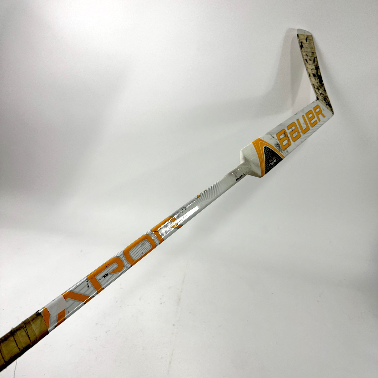 Used Regular Bauer Vapor 1X Goalie Stick | Heel Curve 26" Paddle | Q565