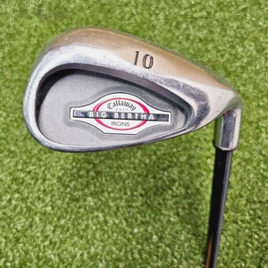 Callaway Big Bertha 10 Iron Wedge / Stiff Graphite ~35.75" / NEW GRIP / jd5097