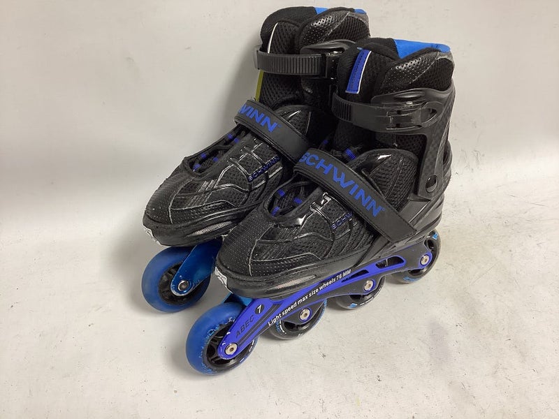 Used Schwinn ADJUSTABLE 1-4 Adjustable Inline Skates - Rec and Fitness Inline  Skates - Rec and Fitness