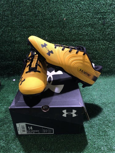 Under Armour Nitro Low MC 14.0 Size Football Cleats