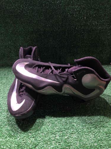 Team Issued Baltimore Ravens Nike Zoom Flyposite 13.5 Size Football Cleats