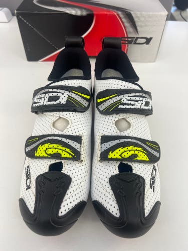 White New Size 9.5 (Women's 10.5) Sidi Cycling Shoes