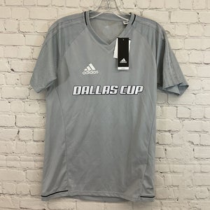 Adidas Adult Unisex Tiro 17 Dallas Cup Size Small SS Soccer Training Jersey NWT