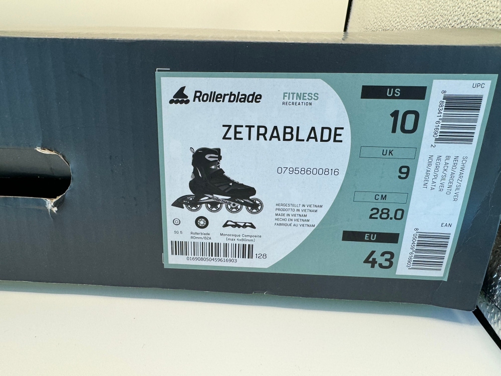 Rollerblade Men's Zetrablade Inline Skates