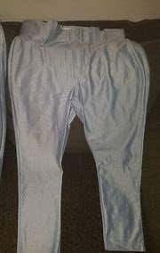 Gray Adult New XL Athletic Knit Game Pants
