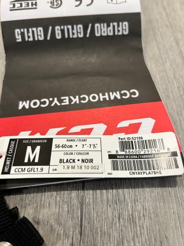 CCM Helmet strap