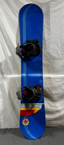 Vintage 1990s K2 Kevin Young 154cm Twin-Tip All-Mtn Snowboard Salomon Bindings