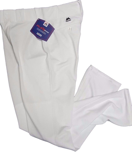White Youth New Large Majestic Game Pants