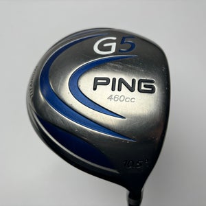 Ping G5 Driver 10.5* Aldila NV Green 65g Stiff Graphite Mens RH Midsize Grip