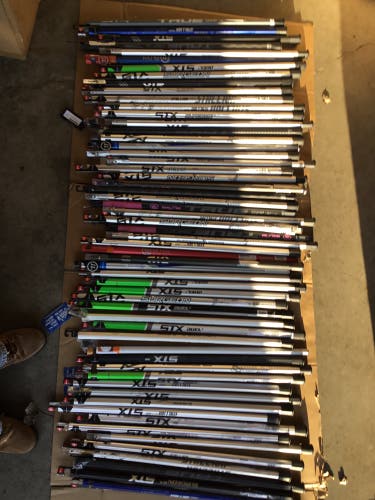Lot of Lacrosse equipment Sticks, Head, Gloves,elbow More