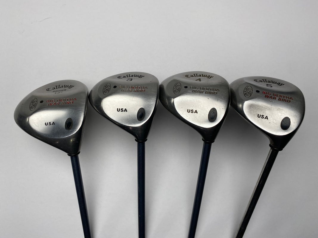 RH Callaway Big Bertha War Bird Strong Four 4 + Plus Fairway Wood Regular Flex Graphite