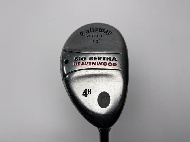 Callaway Big Bertha Heavenwood 4 Hybrid 23* RCH 75w Light RH Undersize Grip