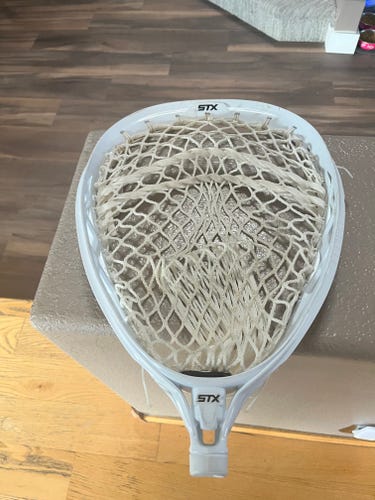 Almost New STX Strung Eclipse 2 Goalie Head