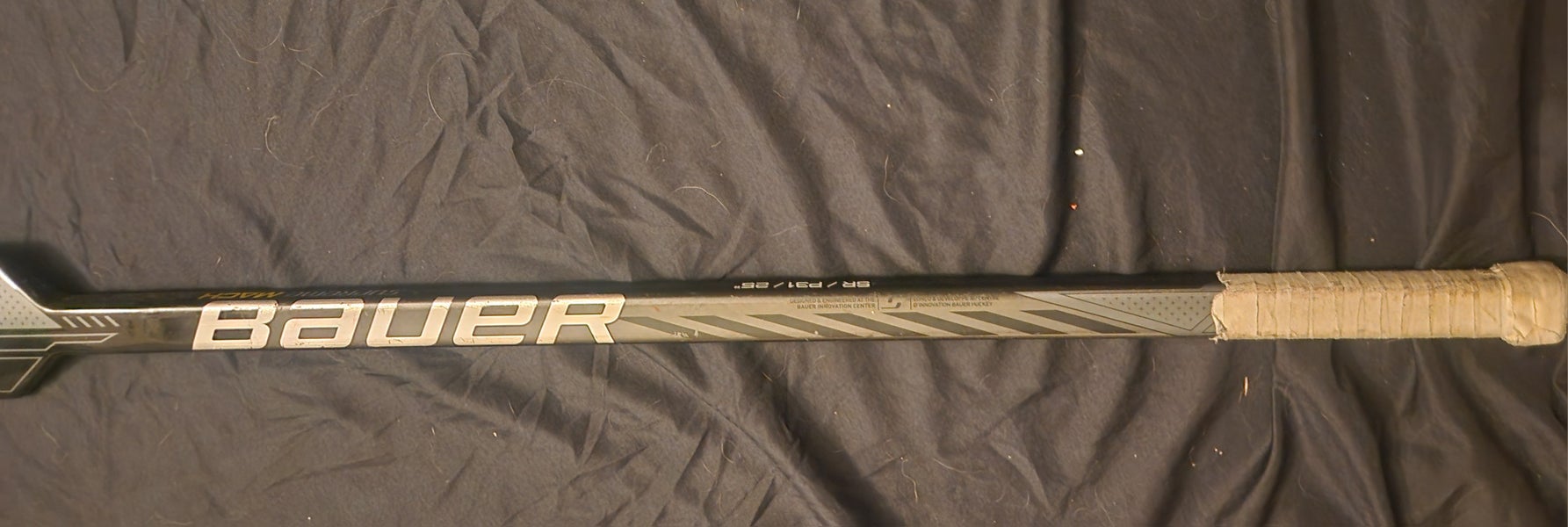 Used Senior Bauer Regular Supreme Mach Goalie Stick 25" Paddle