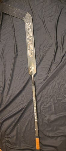 Used Senior Bauer Regular Hyperlite 2 Goalie Stick 25" Paddle