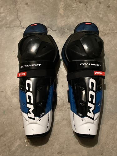 Used CCM 14" Next Shin Pads