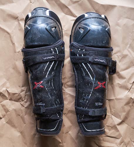 Bauer Vapor 1X Shin Pads Senior Size 15" Hockey