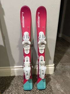 New Kid's 2024 Elan 80 cm Lil Magic Skis With Bindings