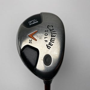 Callaway Fusion FT Hybrid 3 Hybrid 20* Aldila NVS Hybrid 85g Senior Graphite RH