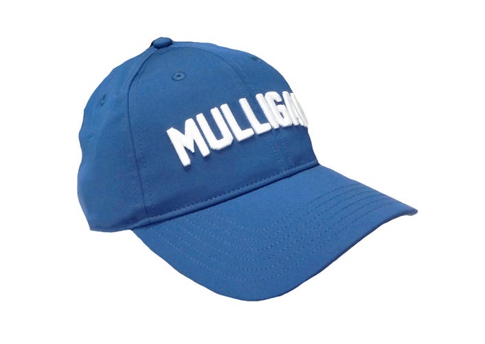 NEW TaylorMade Custom Miami Dad "Mulligan" Navy/White Adjustable Golf Hat/Cap