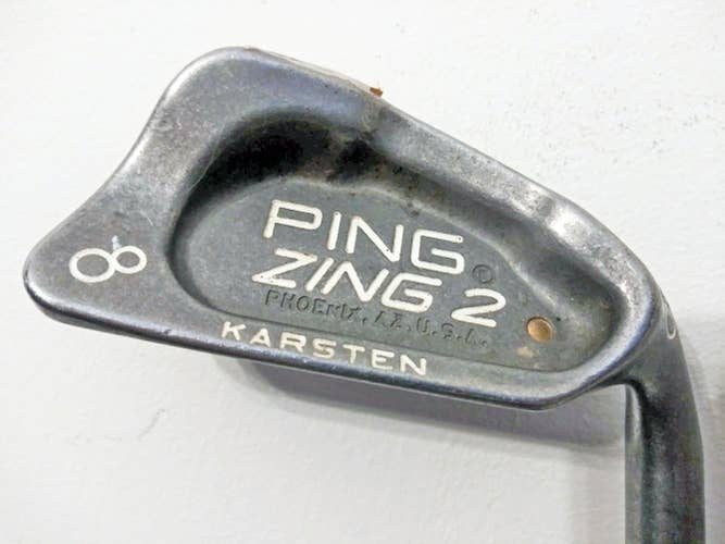 Ping Zing 2 8 Iron Gold Dot (Graphite Karsten 101 Regular, -2" Short) Golf Club