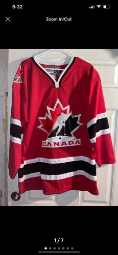 CCM Team Canada Hockey Jersey Mens Size Medium Brand New Without Tags Vintage N