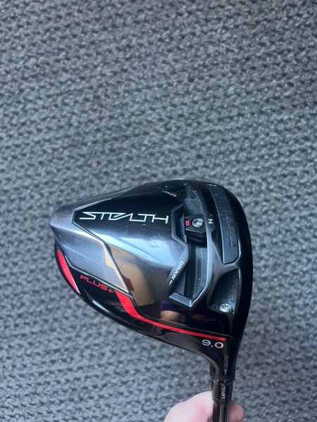 Right Handed Extra Stiff Tour Stock UST Mamiya LinQ Gunmetal 9 Loft Stealth Plus Driver