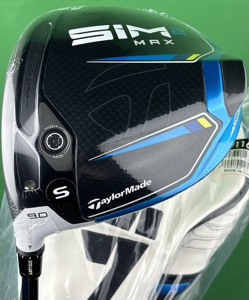 LH TaylorMade SIM2 Max 9.0* Driver Graphite Diamana S+62 Stiff