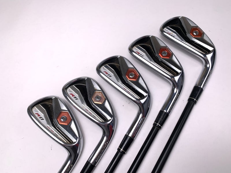 Taylormade R11 Iron Set 5-PW (No 9) Fujikura Motore 65g Regular Graphite Mens RH