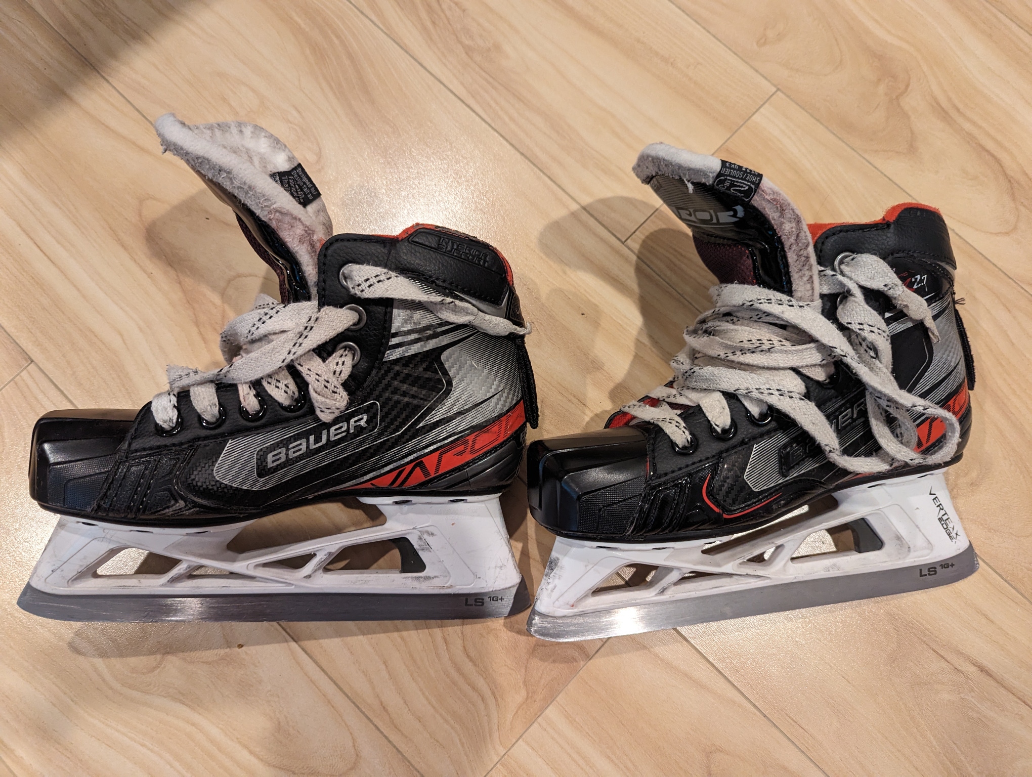 Used Bauer X2.7 Goalie skates