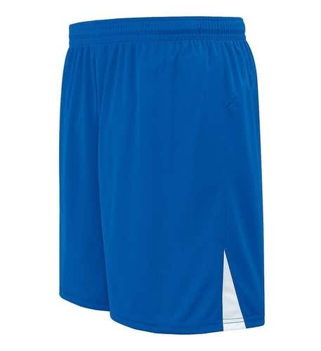 High Five Adult Hawk 325412 Size Small Royal Blue White Soccer Shorts New