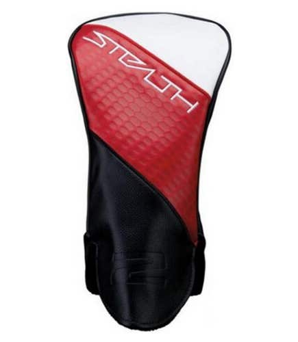 Taylor Made Stealth 2 Fairway Headcover (Red/White/Black) Golf NEW