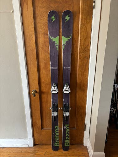 Blizzard Brahma 187cm with Salomon STH13 WTR Bindings