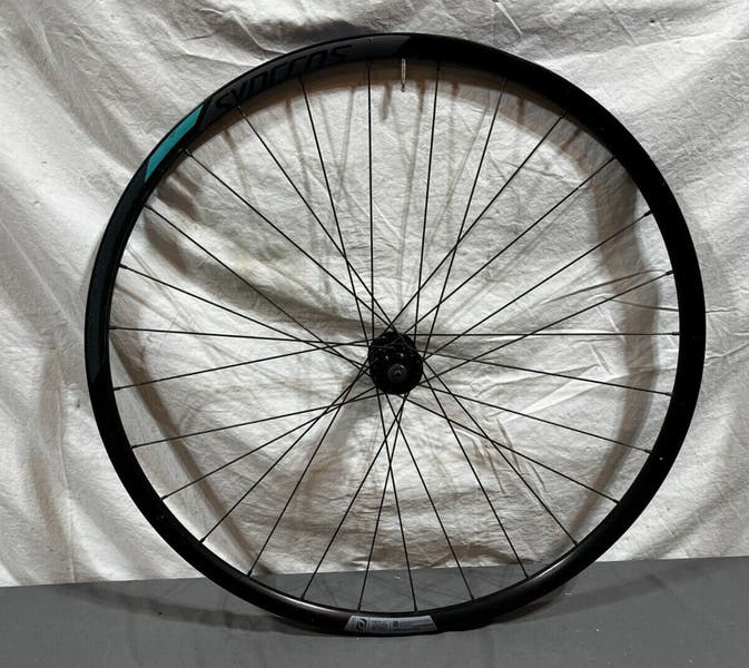 Syncros Alexrims Race 22 Disc 28-Spoke Black Aluminum 622x17